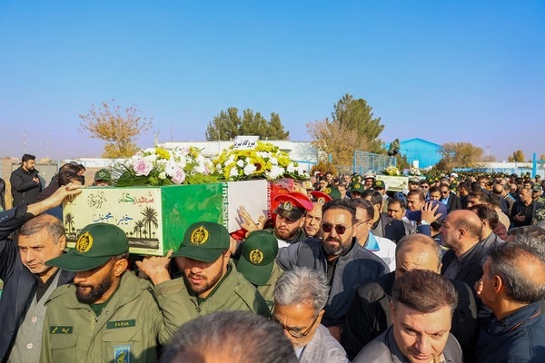 مراسم استقبال از شهدای گمنام