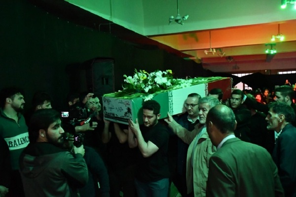 مراسم استقبال از پیکر مطهر شهید گمنام در دانشگاه تبریز