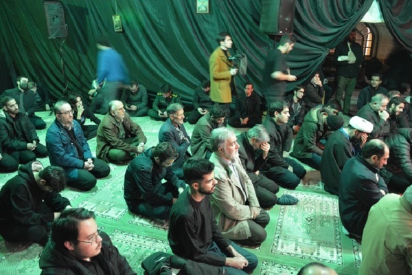 مراسم استقبال از پیکر مطهر شهید گمنام در دانشگاه تبریز