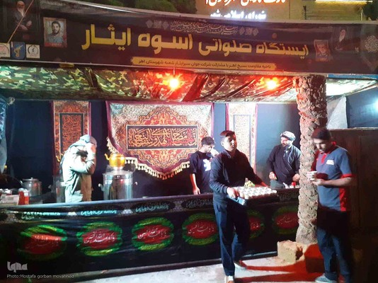 برپایی نمایشگاه اسوه پایگاه های مقاومت بسیج سپاه ناحیه اهر