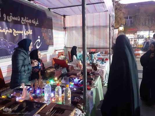 برپایی نمایشگاه اسوه پایگاه های مقاومت بسیج سپاه ناحیه اهر