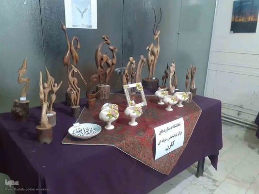 برپایی نمایشگاه صنایع دستی و هنری افراد دارای معلولیت در اهر