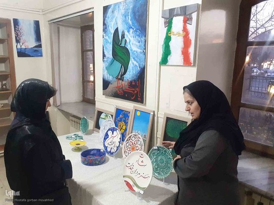 برپایی نمایشگاه صنایع دستی و هنری افراد دارای معلولیت در اهر