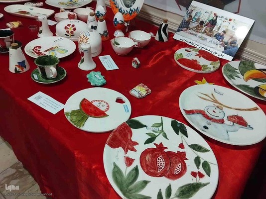 برپایی نمایشگاه صنایع دستی و هنری افراد دارای معلولیت در اهر