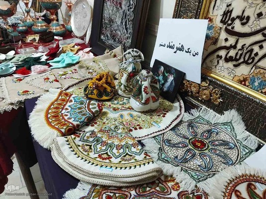 برپایی نمایشگاه صنایع دستی و هنری افراد دارای معلولیت در اهر
