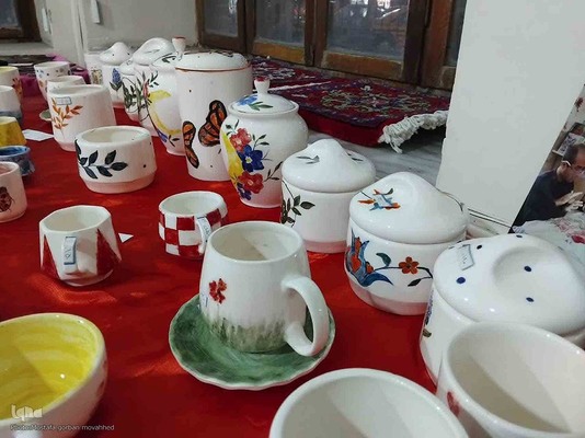 برپایی نمایشگاه صنایع دستی و هنری افراد دارای معلولیت در اهر