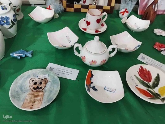 برپایی نمایشگاه صنایع دستی و هنری افراد دارای معلولیت در اهر