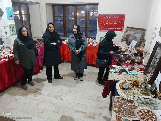 برپایی نمایشگاه صنایع دستی و هنری افراد دارای معلولیت در اهر