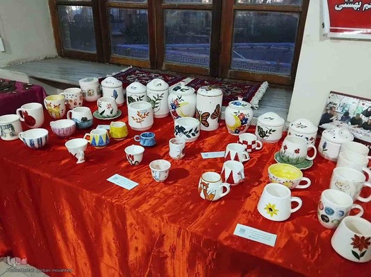 برپایی نمایشگاه صنایع دستی و هنری افراد دارای معلولیت در اهر