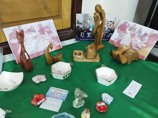 برپایی نمایشگاه صنایع دستی و هنری افراد دارای معلولیت در اهر