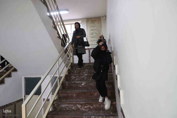 بیست و هفتمین مانور سراسری زلزله در هنرستان خدیجه کبری تبریز