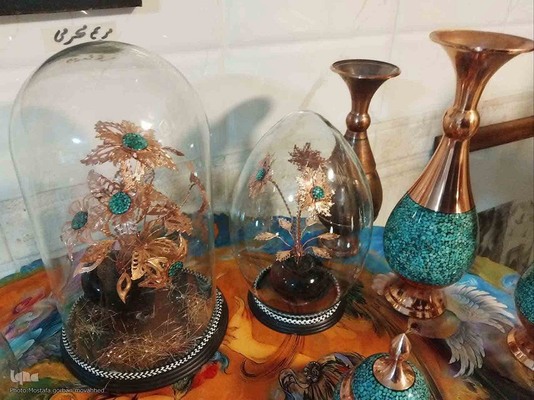 افتتاحیه نمایشگاه گروهی آثار هنرهای تجسمی "حلقه هنرمندان" در اهر