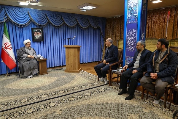 دیدار با سرپرست جهاد دانشگاهی آذربایجان شرقی با امام جمعه تبریز