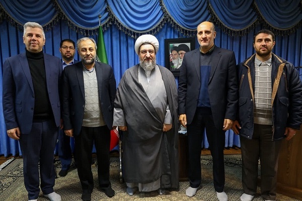 دیدار با سرپرست جهاد دانشگاهی آذربایجان شرقی با امام جمعه تبریز