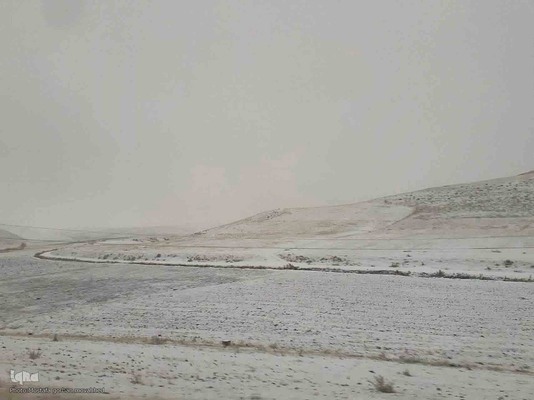 طبیعت برفی ارتفاعات و مناطق روستایی اهر