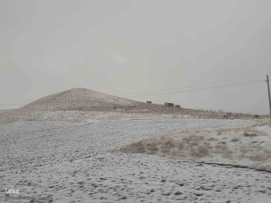 طبیعت برفی ارتفاعات و مناطق روستایی اهر