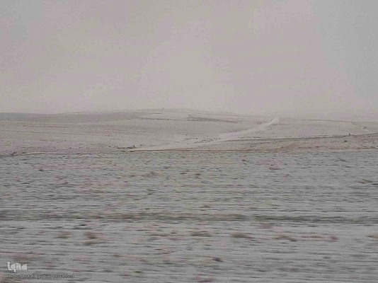 طبیعت برفی ارتفاعات و مناطق روستایی اهر