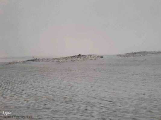 طبیعت برفی ارتفاعات و مناطق روستایی اهر