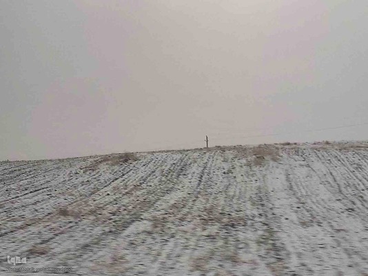 طبیعت برفی ارتفاعات و مناطق روستایی اهر