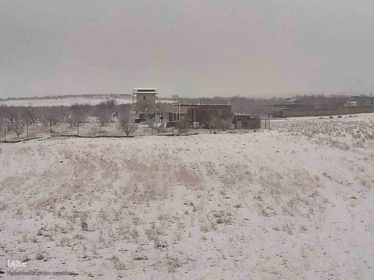 طبیعت برفی ارتفاعات و مناطق روستایی اهر