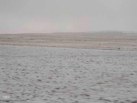 طبیعت برفی ارتفاعات و مناطق روستایی اهر