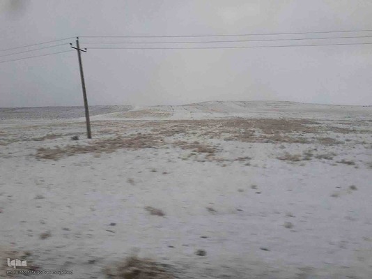 طبیعت برفی ارتفاعات و مناطق روستایی اهر