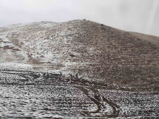 طبیعت برفی ارتفاعات و مناطق روستایی اهر