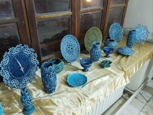 نمایشگاه صنایع دستی و هنرهای تجسمی یلدای هنر در شهرستان اهر