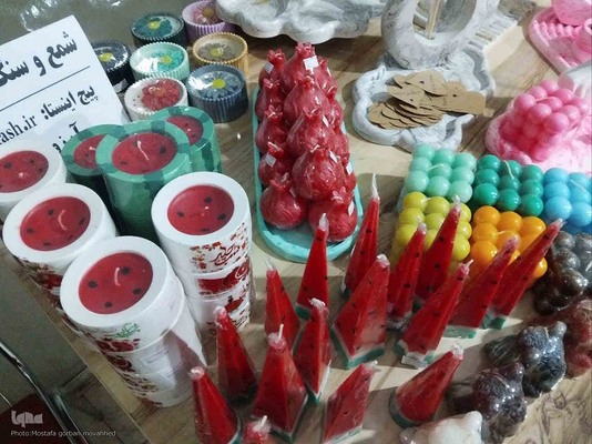 نمایشگاه صنایع دستی و هنرهای تجسمی یلدای هنر در شهرستان اهر