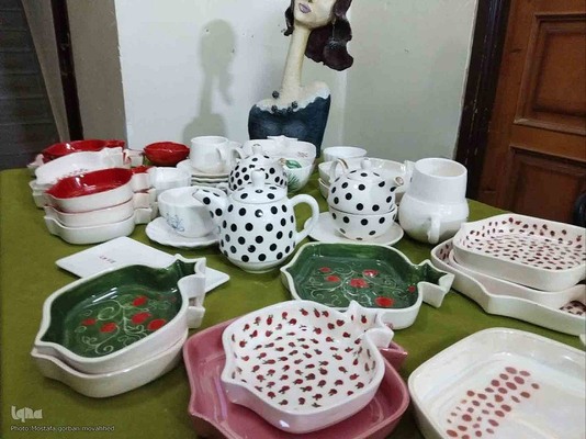 نمایشگاه صنایع دستی و هنرهای تجسمی یلدای هنر در شهرستان اهر