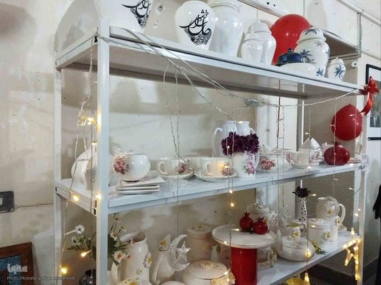 نمایشگاه صنایع دستی و هنرهای تجسمی یلدای هنر در شهرستان اهر