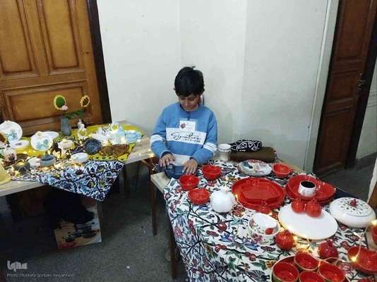 نمایشگاه صنایع دستی و هنرهای تجسمی یلدای هنر در شهرستان اهر