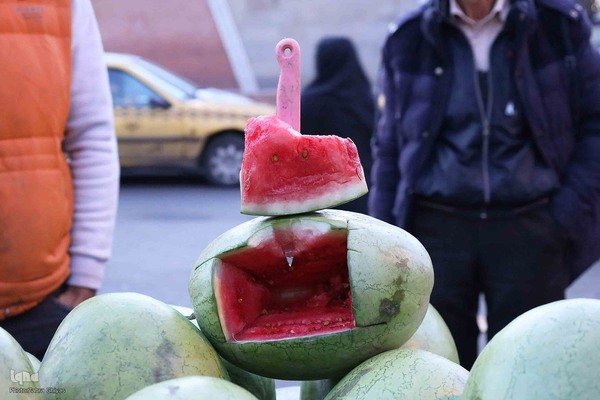 بازار شب یلدا - تبریز