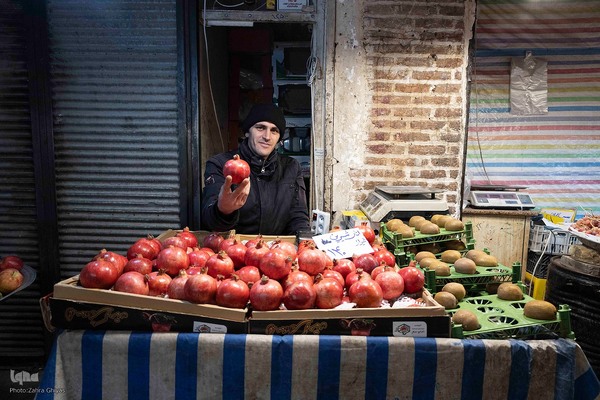 بازار شب یلدا - تبریز