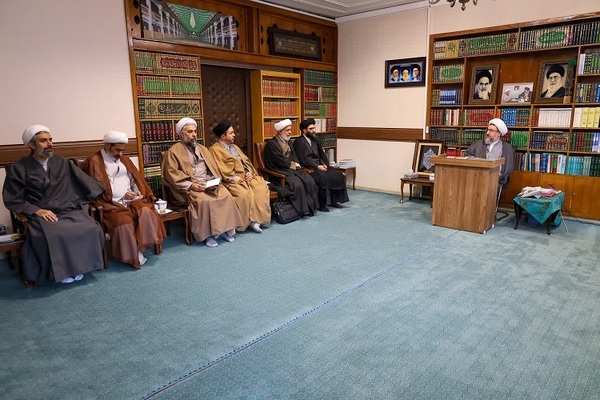 جلسه مدیران مدارس علوم دینی تبریز