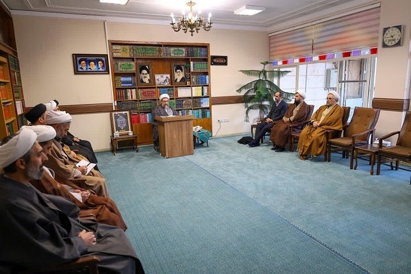 جلسه مدیران مدارس علوم دینی تبریز