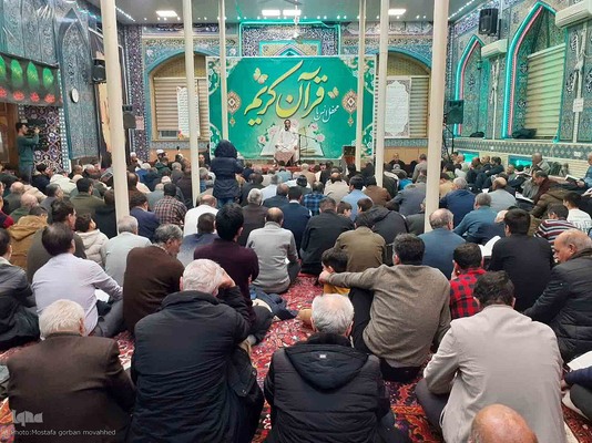 محفل انس با قرآن کریم در اهر