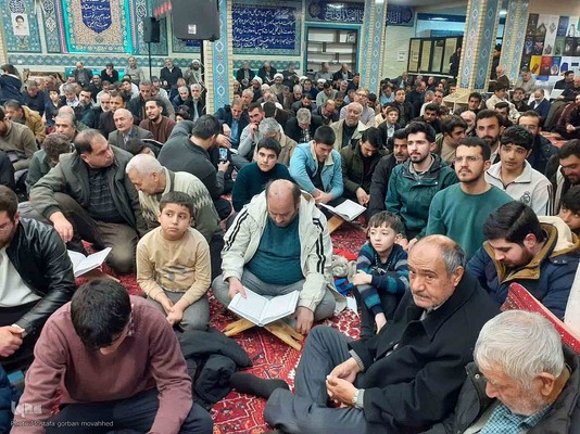 محفل انس با قرآن کریم در اهر