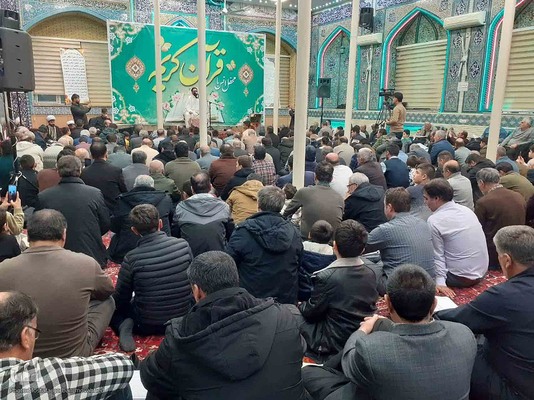 محفل انس با قرآن کریم در اهر