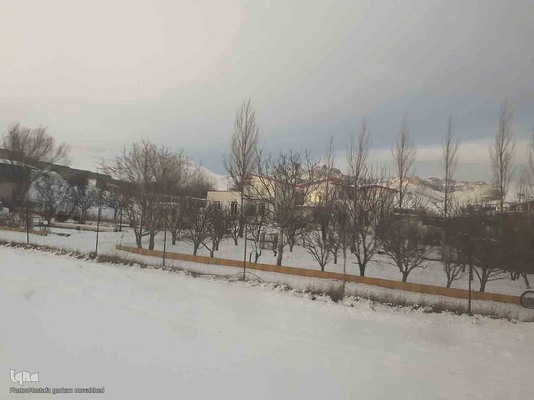 وضعیت راه های روستایی شهرستان اهر در روزهای سرد سال