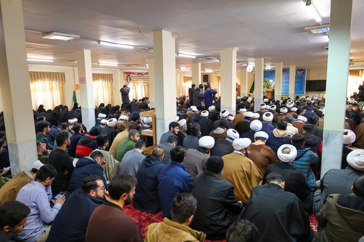 اجتماع حوزویان تبریز در محکومیت هتک حرمت به قرآن