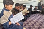Les enfants palestiniens déplacés dans les centres de mémorisation du Coran + photos et vidéo