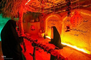 हज़रत ज़हरा (PBUH) की शहादत की सालगिरह के अवसर पर ईरान के दक्षिण में यास अबी मेमोरियल में एक समारोह आयोजित करना।