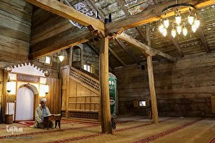 Masjid kayu berusia 800 tahun tanpa paku di Turki