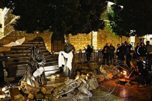 Крисмас дар Фаластин зери сояи ҷанг
