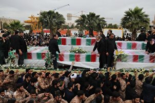 Ташйиъи пайкари раисҷумҳури шаҳид дар шаҳри муқаддаси Қум