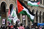 İtalyanlar İsrail’in Gazze’de işlediği suçları protesto etti
