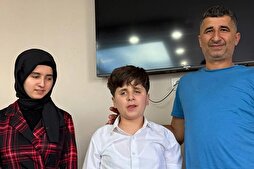 Görme engelli genç hafız olmanın sevincini yaşadı